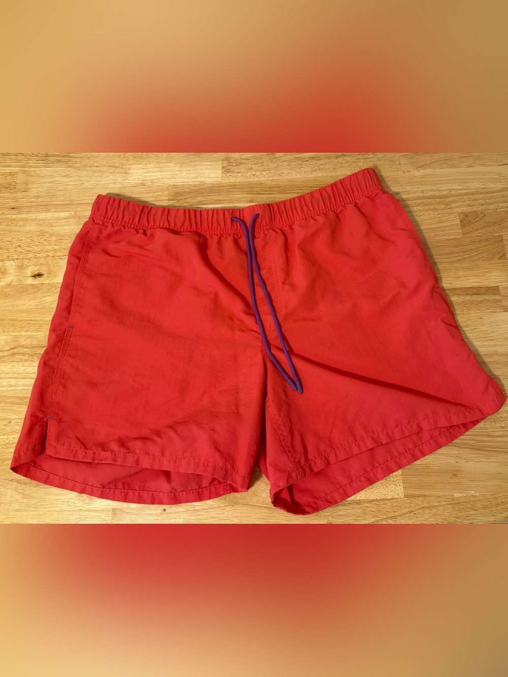 Duluth Trading Coral Nylon Shorts Size Large